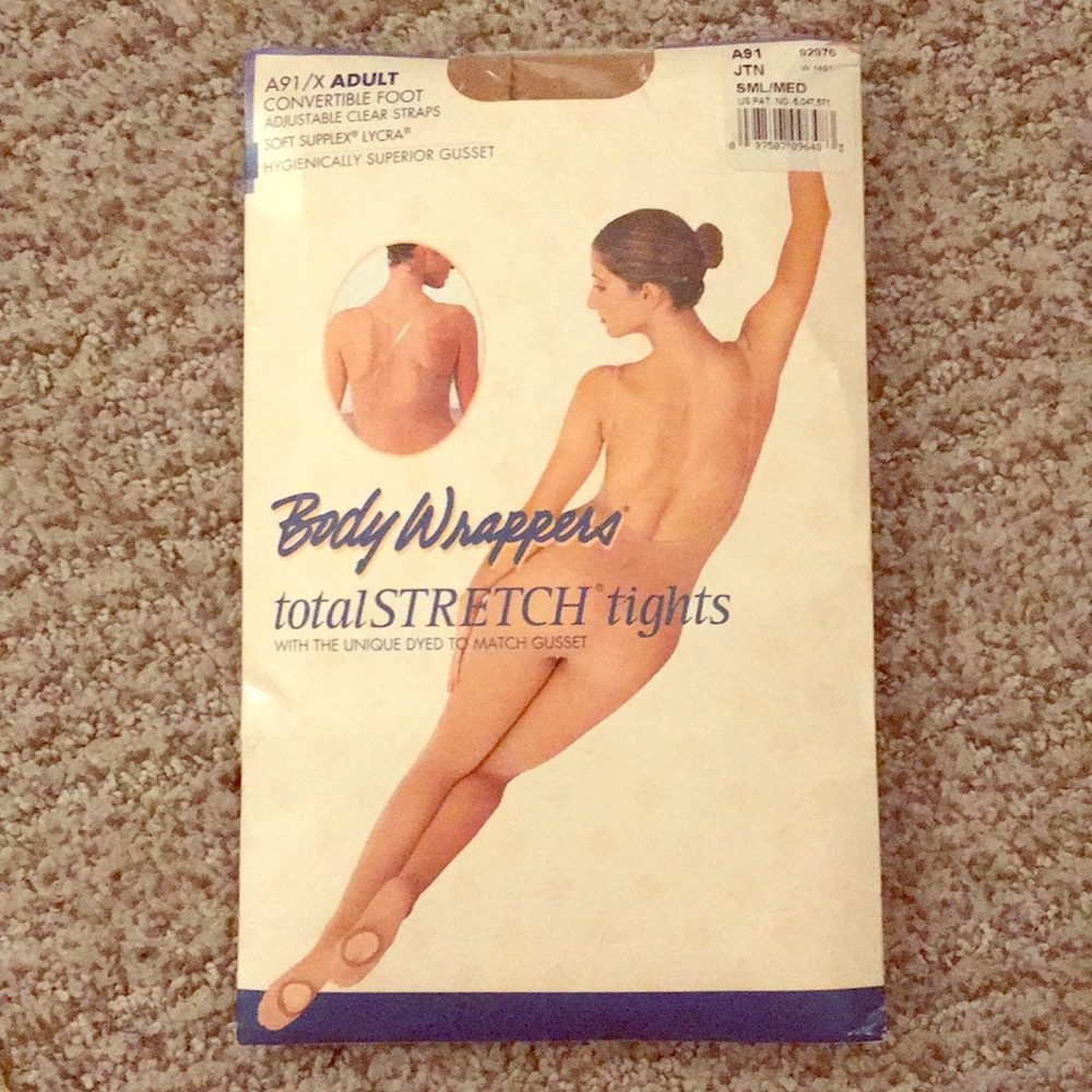 Body Wrappers • Convertible Foot Tights • S/M